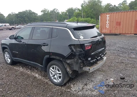 2021 Jeep Compass Sport из США, поврежденный, VIN 3C4NJCAB9MT508156